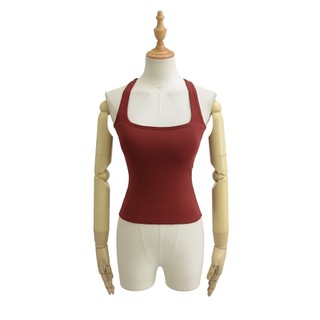Hot Girl Slim-fit Ngắn Camisole Nữ Bên Trong Mặc Bên Ngoài Mỏng Hơn Nhìn Yoga Vest Mỹ Slim-fit Crop Top