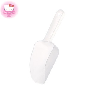 Moonlights Nhựa Xẻng Đá Bột Thực Phẩm Kẹo Kem Muỗng Tráng Miệng Xẻng Cơm Nhà Bếp Mờ Dày Đa Năng Xẻng EN
