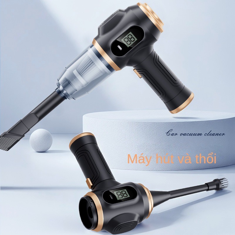 Máy hút bụi Mini công suất cao trên ô tô Sạc không dây gia đình Máy hút bụi đa chức năng cầm tay nhỏ