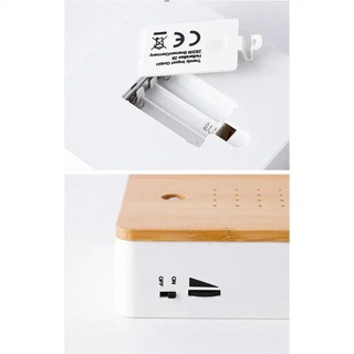 Hộp chim hót PWSEND, Mô phỏng Hộp âm thanh rung di động, Máy tiếng ồn động vật thông minh Mini tự động Phòng khách