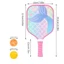 Đồ chơi mái chèo Pickleball AWNGD, Phim hoạt hình với 2 quả cầu Pickleball Paddle Set, Nàng tiên cá Mèo nhẹ lõi tổ ong cho trẻ em Đồ chơi mái chèo thể thao Quà tặng
