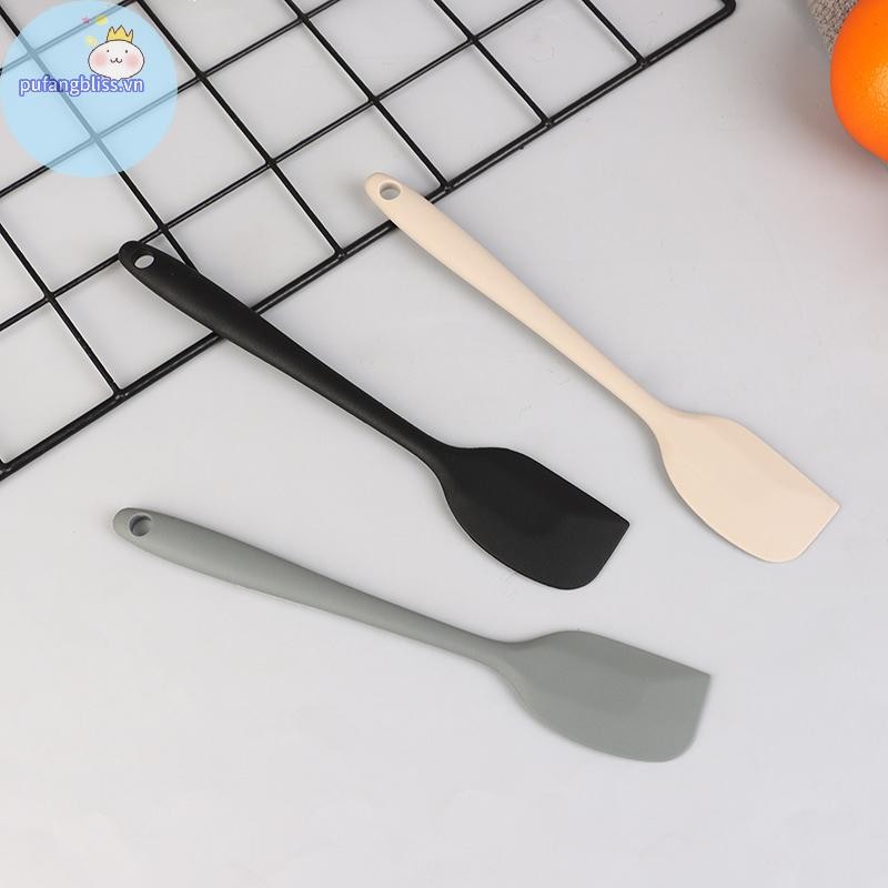 Pufangbliss 1 Thìa Silicon Cấp Thực Phẩm Cho Dụng Cụ Cạo Nướng Bánh Không Chịu Nhiệt Nấu Thìa Liền Mạch Máy Rửa Bát An Toàn VN