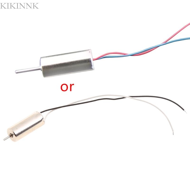 Kikin cho DC 3 7V 45000RPM Micro DIY Máy bay trực thăng Cánh quạt động cơ tốc độ không lõi