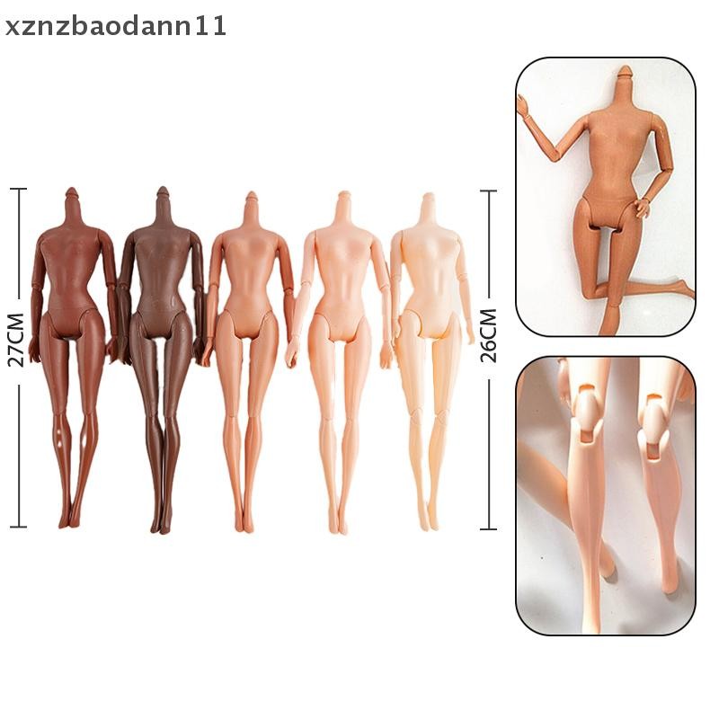 [XZNZMM] 11 Khớp Di Động Búp Bê Châu Phi Cơ Thể Khỏa Thân Da Đen Trẻ Em Cô Gái Xinh Đẹp Quà Tặng LMWU