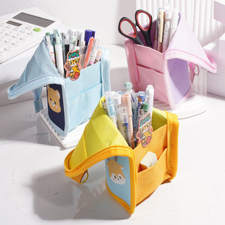 Mới Hộp Đựng Bút Canvas Đựng Bút Kawaii Trung Học Cơ Sở Đồ Dùng Học Tập Bé Gái & Bé Trai Phong Cách Nhật Bản Đồ Dùng Học Tập Văn Phòng Phẩm