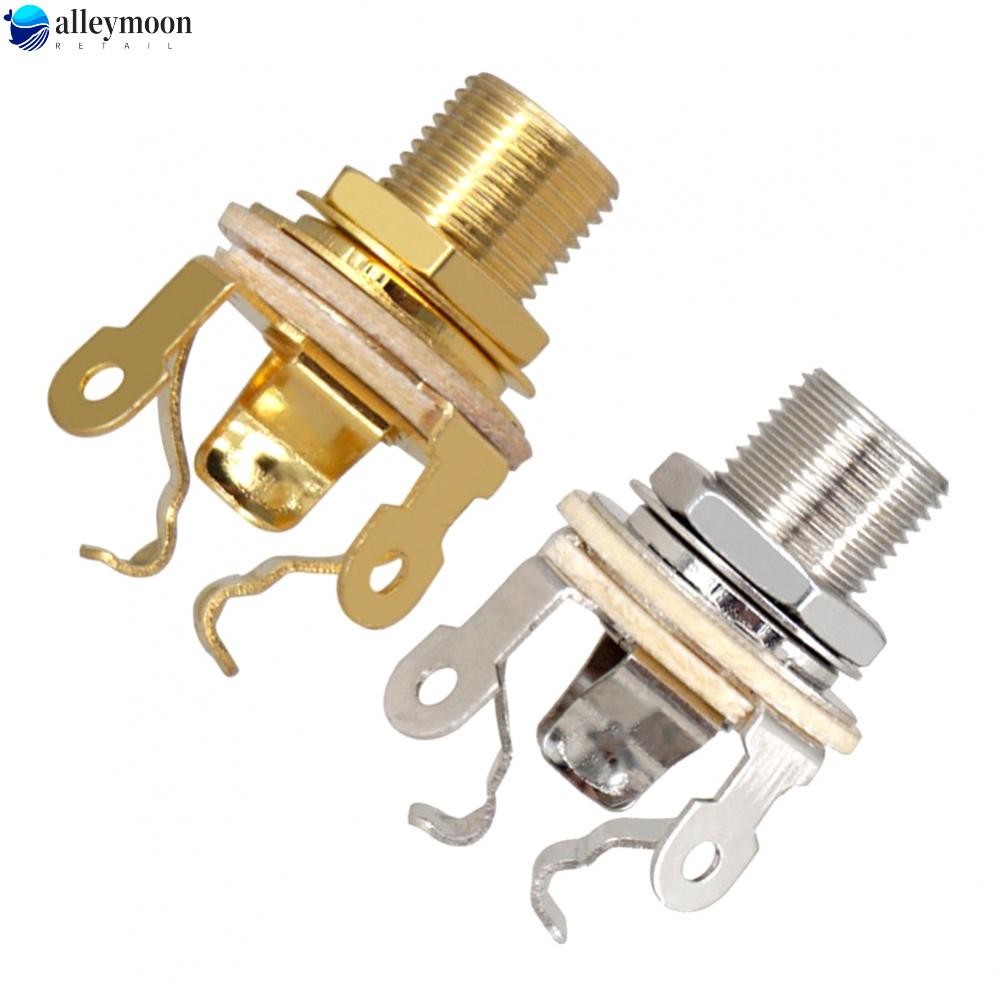 Đầu nối âm thanh 6.35mm Đầu nối thiết bị âm thanh Bạc, Vàng cho thiết bị âm thanh