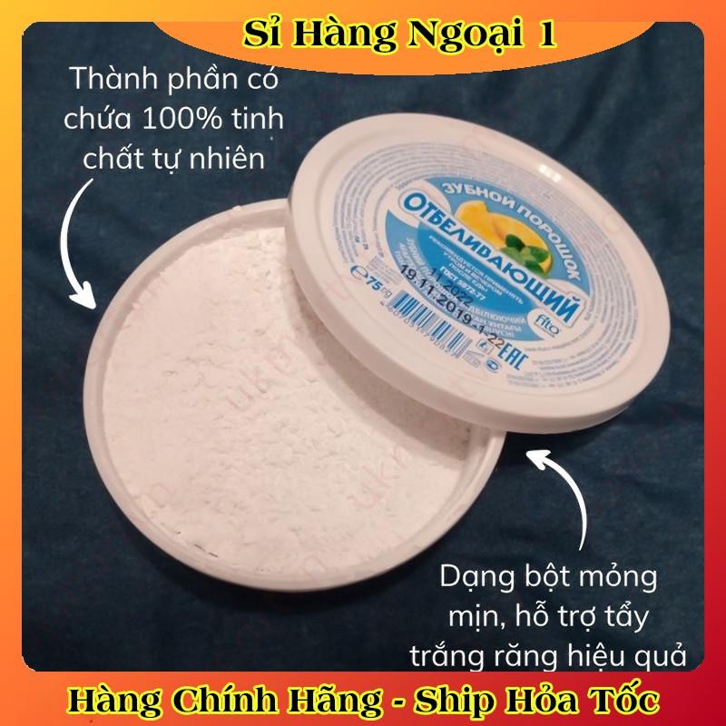 [DATE MỚI] Bột làm trắng răng Fito Cosmetics 75g của Nga