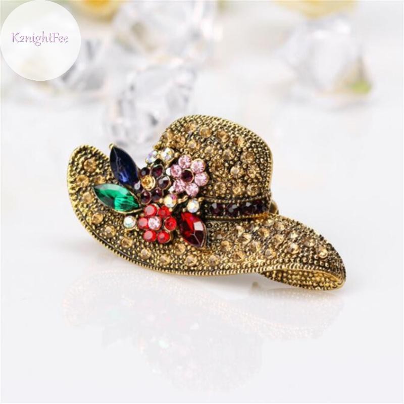 K2nightfee Vintage Tính Khí Hoa Mũ Chống Nắng Trâm Cài Cho Nữ Bé Gái Đa Năng Hợp Thời Trang Quần Áo Phụ Kiện Tinh Tế Trâm Cài Thanh Lịch Quà Tặng VN