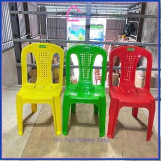 Combo 2 bàn/ ghế trà chanh size đại - nhựa cao cấp - Phương Trang
