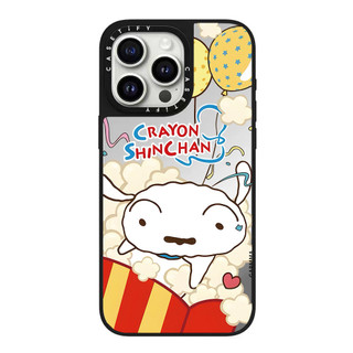 Bộ sưu tập gia đình Crayon Shin Chan Mirror Vỏ điện thoại cứng cho iPhone 17 Pro Max 16 Plus 15 14 13 12 11 Vỏ Acrylic phía sau chống sốc
