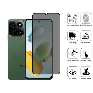 2 Chiếc Kính Cường Lực Chống Trộm Bảo Vệ Màn Hình Riêng Tư Cho Honor X7C X6b X8b X7b 4G Phim Bảo Vệ Kính Chống Gián Điệp Chất Lượng Cao