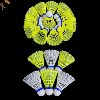 [GOU] 1 CÁI Cầu Lông Nhựa Vàng Trắng Học Sinh Cầu Lông Nylon VN