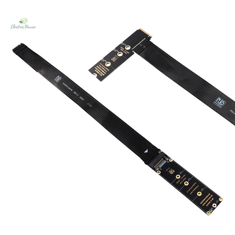[Nhà Điện] Giao Thức Kép PCIE4.0 M.2 M Key NVME Cáp Nối Dài Thẻ Nâng SSD Adapter Cho 2230 2242 2260 2280 M.2 PCI-e / M2 NGFF SATA SSD mới