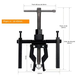 Vam ,cảo 2/3 chấu mở vòng bi,bạc đạn trong 16_38 mm  SUNND