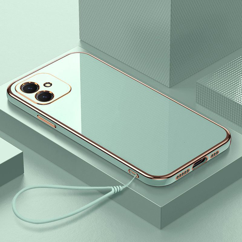Dành Cho Samsung Galaxy A04 Ốp Lưng Mạ Vuông Sang Trọng Galaxy F04 A04E M04 F14 Ốp lưng Silicon Chống Sốc Fundas