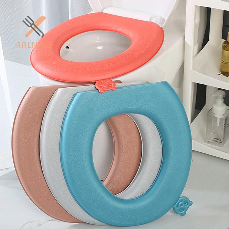 Rrlnmd EVA Chống Nước Bồn Cầu Bọc Dày Bốn Mùa Đa Năng Miếng Lót Vệ Sinh MỚI
