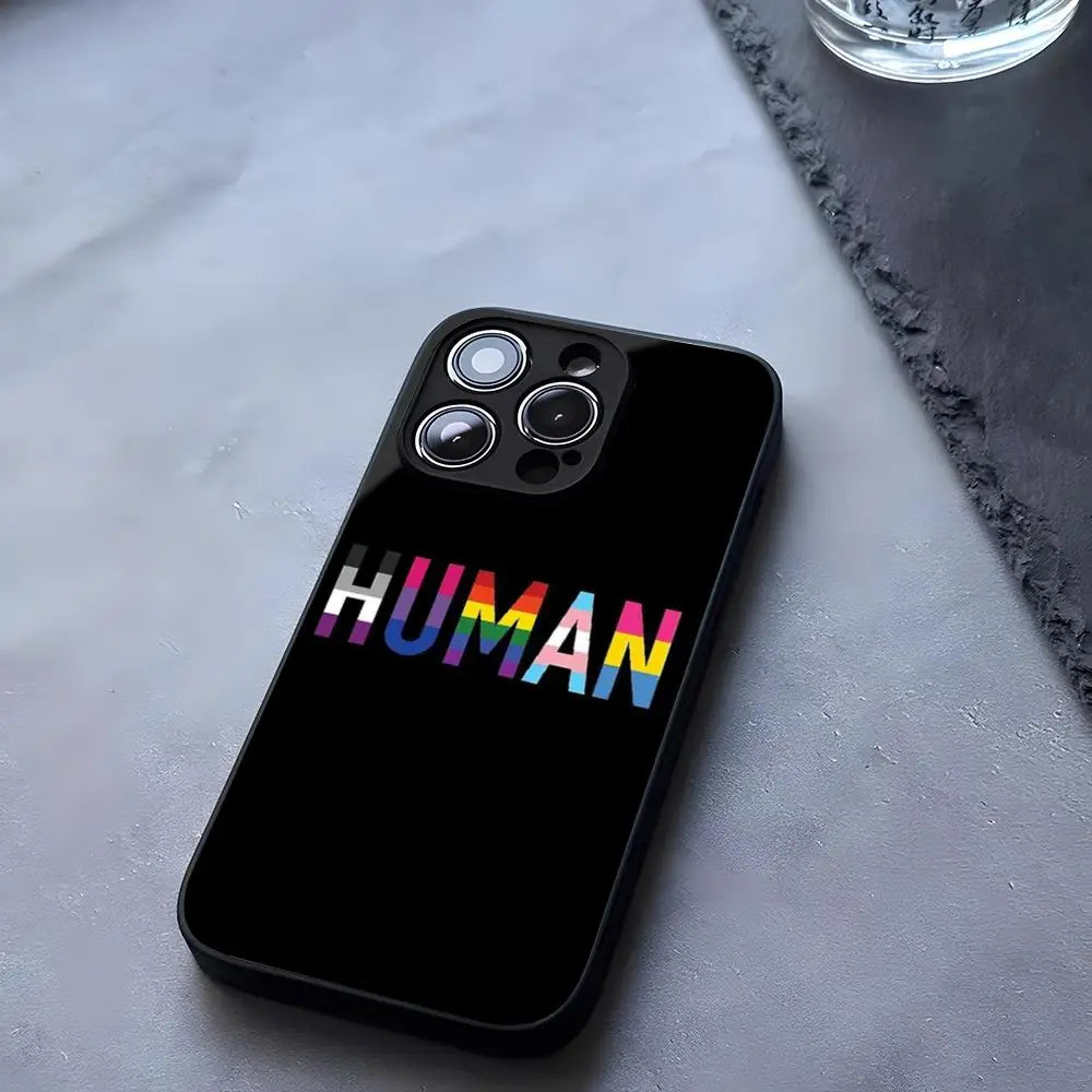 BK-3 Đồng Tính Nữ LGBT Cầu Vồng Điện Thoại Kính Cường Lực Cho iPhone 13 14 12 16 17.35 11 Pro XS Max Plus Mini X XR SE2020 Coque