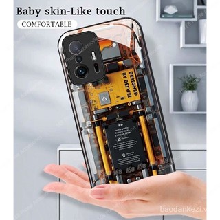 Ốp điện thoại Xiaomi 11T Pro, ốp điện thoại chống sốc Mi 11T, bảng mạch PCBA, kính, vỏ điện thoại đẹp, gió cơ học, xu hướng công nghệ cho nam sinh viên