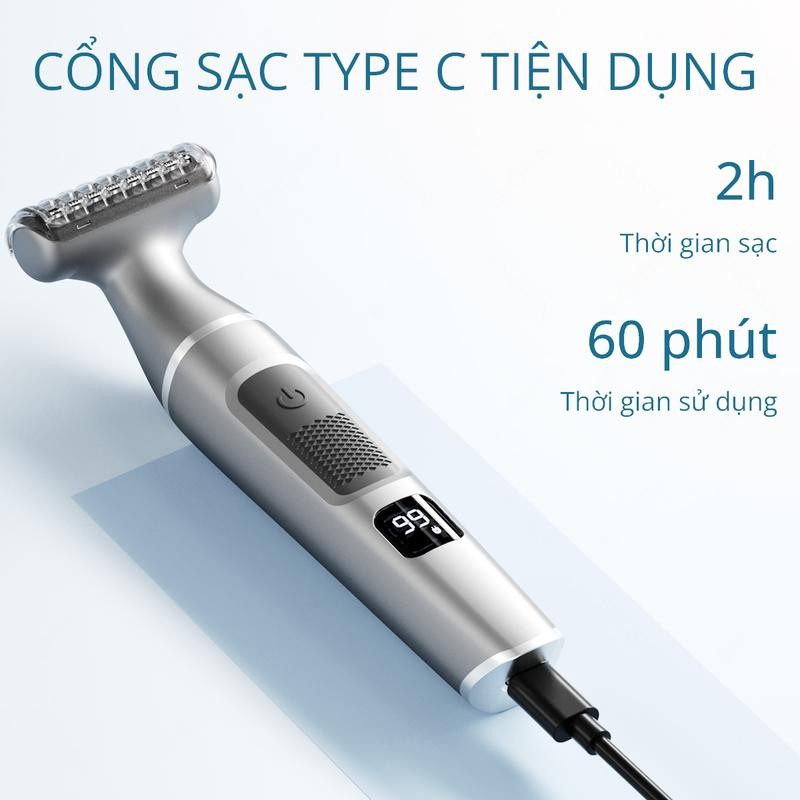 Ảnh Máy cạo toàn thân đa năng Enchen A1 - chống nước - lưỡi dao thép không gỉ - 3 in 1 - BH 6 tháng 4