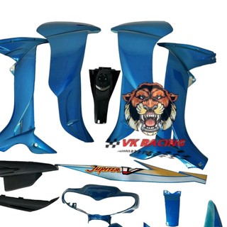 Dàn áo Jupiter V màu xanh nhớt - tặng tem 3 lớp
