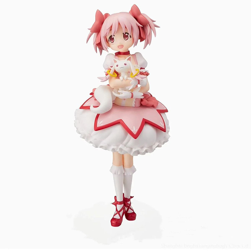 Puella Magi Madoka Magica Anime Hình Kaname Madoka Nhân Vật Hành Động Kawaii PVC Bộ Sưu Tập Đồ Chơi Mô Hình