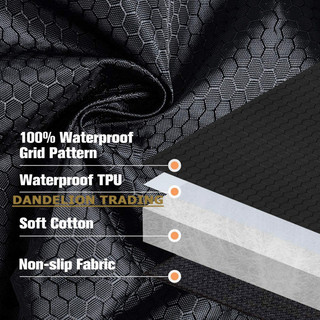 [DANDELION] Thảm chống nước cho thú cưng trên xe hơi, chống trầy xước ghế sau ô tô