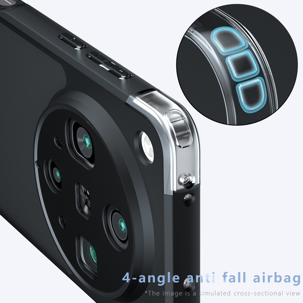 Dành Cho OPPO F29 F27 Pro + 5G Find X8 Ultra X8S X8 X7 X6 Pro X7ultra Ốp Điện Thoại Chống Rơi Túi Khí PC Cứng + TPU Ốp Lưng Da Thoải Mái
