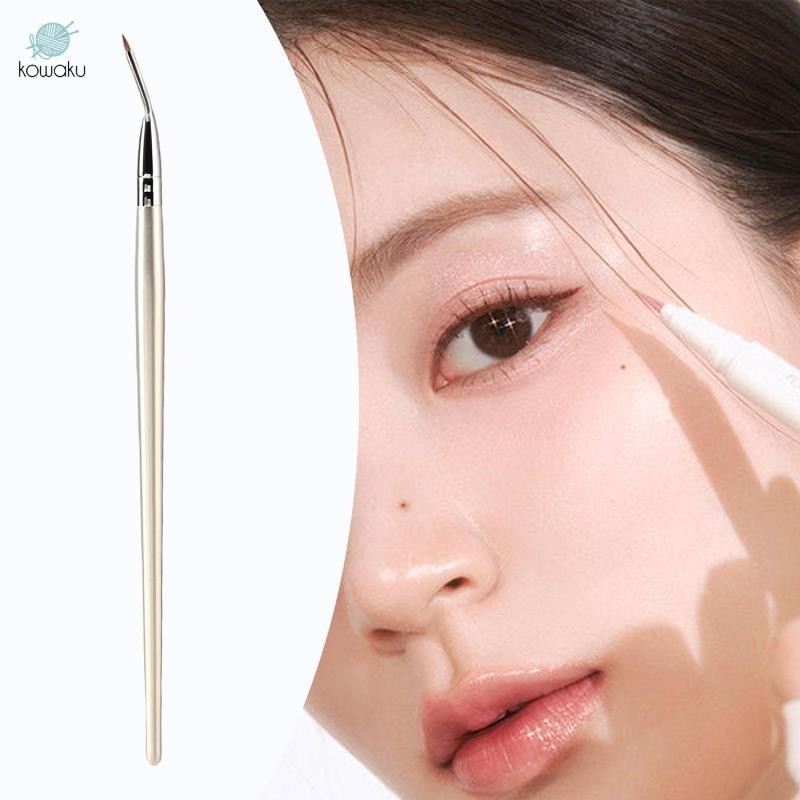Bàn chải kẻ mắt góc cạnh, lót cánh, lông mày di động cho du lịch, chuyên nghiệp tại nhà
