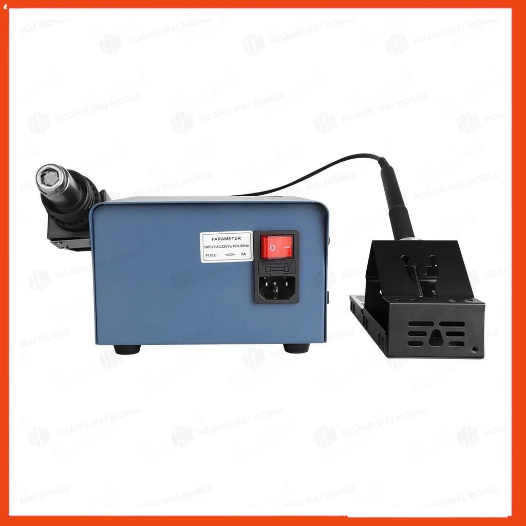 Máy hàn 2 in 1 KAISI 8512D, khò liền hàn cầm tay, phù hợp mũi hàn T12