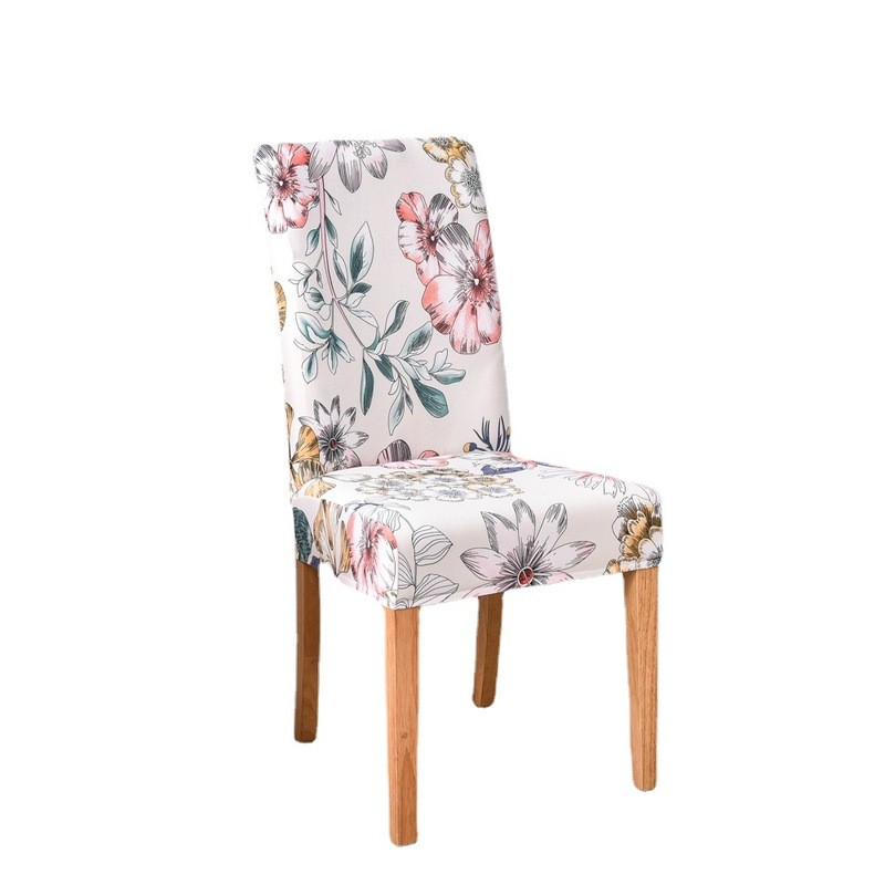 Co Giãn Phòng Ăn Bọc Ghế Họa Tiết Hoa Ghế Slipcover Co Giãn Dày Jacquard Nhà Bếp Vỏ Bọc Trượt Cho Ăn Nhà Bếp Khách Sạn Tiệc Cưới
