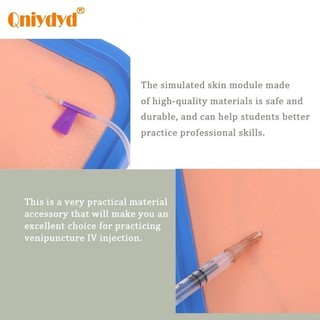 Da Người Venipuncture IV Tiêm Huấn Luyện Silicone Pad Mẫu Venous Blood Vẽ Thực Hành Moudel