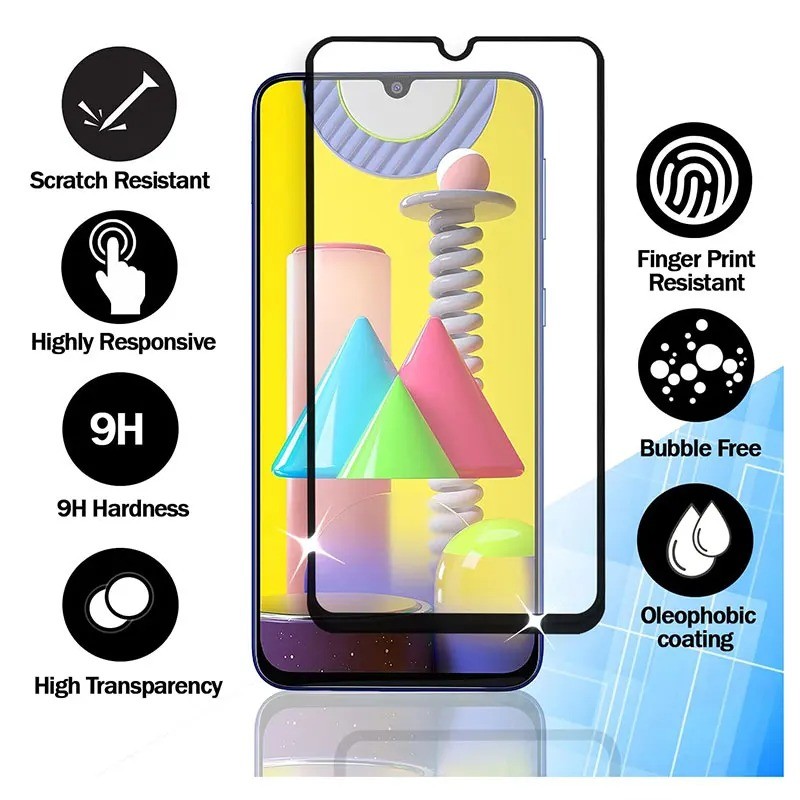 Phim Kính Cường Lực Cạnh Đen 100D HD Cho Huawei Mate 70 60 50E 50 30 20X 20 10 Lite Chống Trầy Xước Kính Cường Lực Chống Cháy Nổ Bảo Vệ Màn Hình Điện Thoại