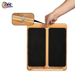 Dovewill Slant Board Stretch Board Ván trượt gỗ để tập luyện Yoga