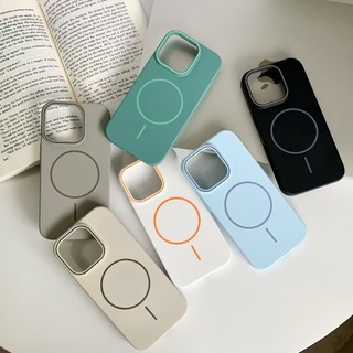 Ốp Điện Thoại Siêu Mỏng Cứng Hút Từ Sạc Không Dây Ốp Lưng Iphone Cho iPhone 16 15 14 13 12 11 Pro Max 14 15 Plus