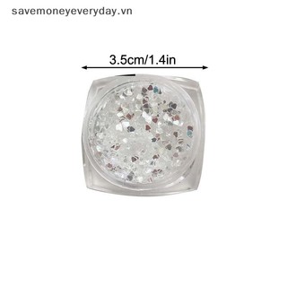 [savemoneyeveryday] 1Jar 1mm Lấp Lánh Tình Yêu Móng Tay Lấp Lánh Trái Tim Lấp Lánh Trang Trí Móng Tay Thiết Kế Salon Móng Tay Phụ Kiện Dễ Thương DIY Nail Art Design [vn]