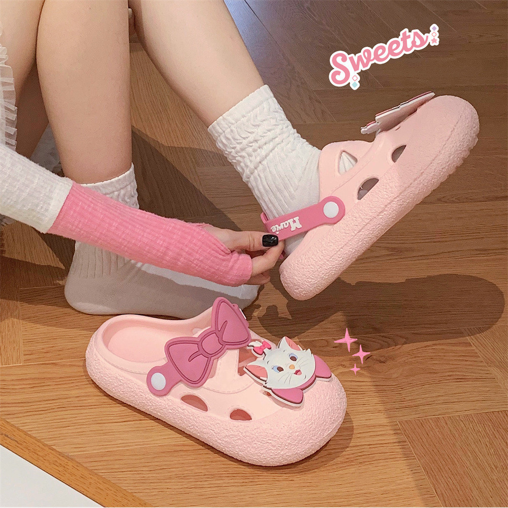Dép Xixitiao Phong Cách Mới Mary Cat Nữ Đế Mềm Ngoài Trời EVA