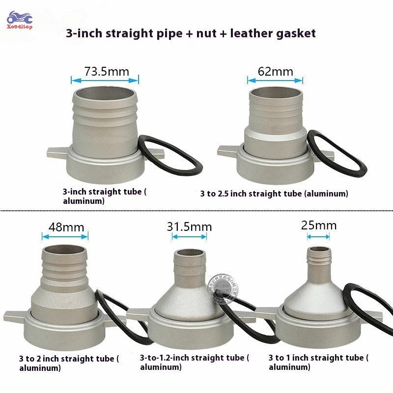 XOITOP 1 Bộ Đầu Nối Cờ Lê Ống Nhôm 1 Inch 3 Inch Với Miếng Lót Cao Su Bơm Kết Nối Ống Lắp Phụ Kiện Nước VN