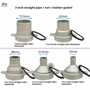 XOITOP 1 Bộ Đầu Nối Cờ Lê Ống Nhôm 1 Inch 3 Inch Với Miếng Lót Cao Su Bơm Kết Nối Ống Lắp Phụ Kiện Nước VN