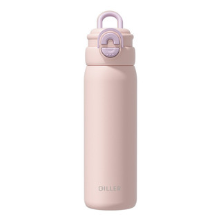 Dile Bell Đôi Bình Giữ Nhiệt Uống Đơn Giản Dung Tích Lớn 316 Thép Không Gỉ Cốc Nước Tay Cầm Cốc Rơm
