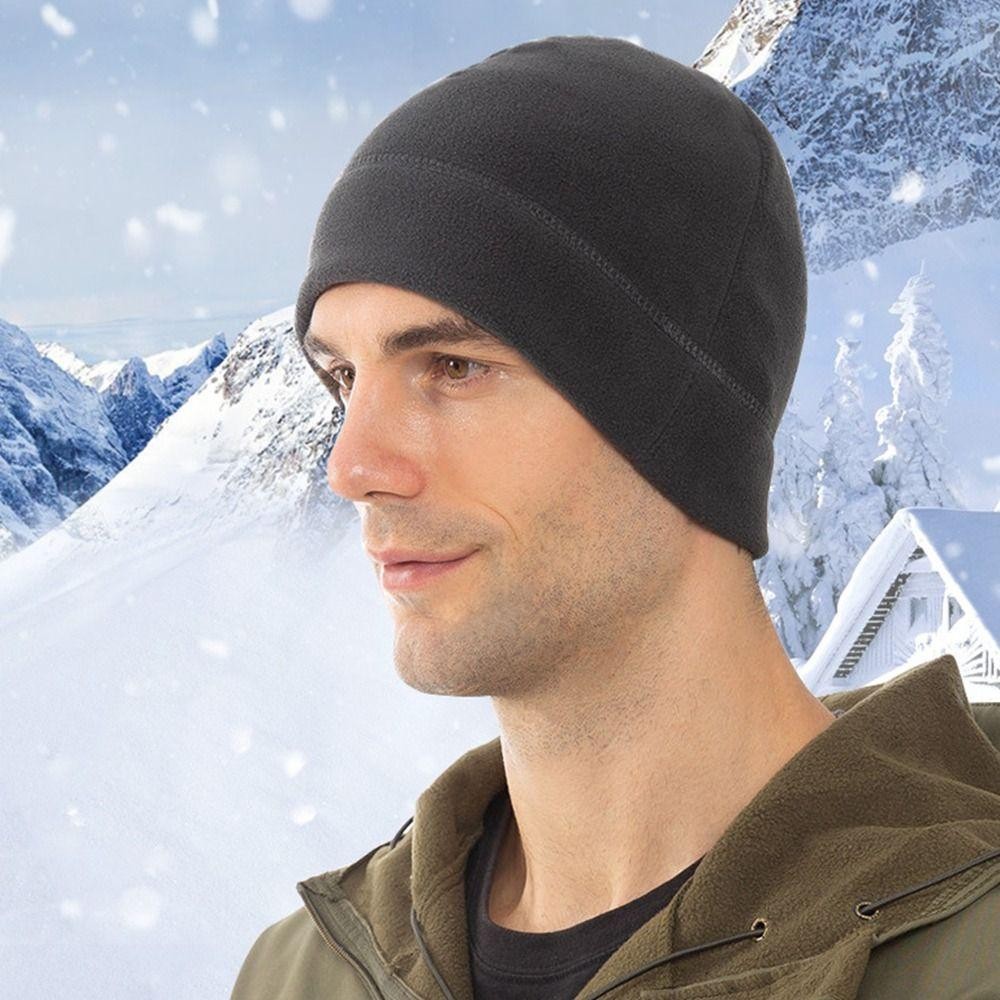 FANIELLAPOWELL Mũ beanie - Mũ len ấm áp cho xe đạp và leo núi, phù hợp cho cả nam và nữ vào mùa đông