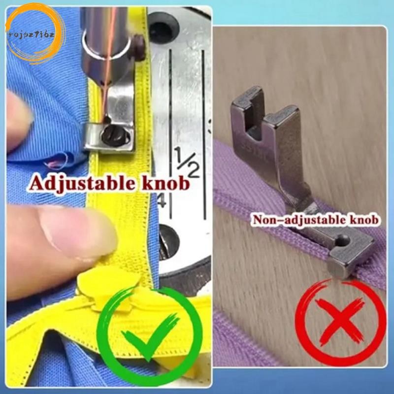 Có Thể Điều Chỉnh Vô Hình Dây Kéo Bấm Chân Đơn Phương Dây Kéo Chân Cho Đơn Lockstitch Máy May Công Nghiệp Bền Dễ Dàng Lắp Đặt Dễ Dàng Sử Dụng