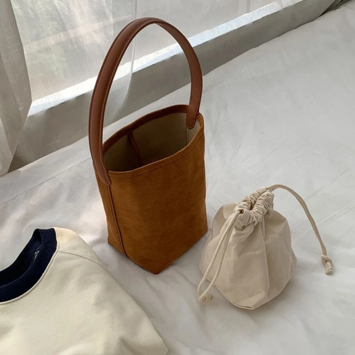 Women's Korean-Style Bucket Bag – for Work – 3