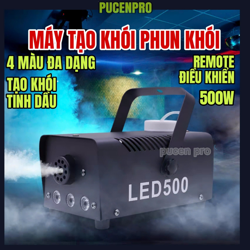 Máy Tạo Khói 500W Phun Khói Sân Khấu Phòng Bay Phòng Karaoke Nước Tinh ...
