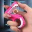 Đồ chơi Spinner FUHUIOT, Thanh trượt ngón tay quay nhẹ nhàng 7 màu, Máy quay cầm tay in 3D cầm tay nhỏ gọn Fidget Ring Đồ chơi dành cho người lớn Trẻ em