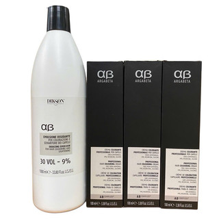 Oxy trợ nhuộm thuần chay Dikson ArgaBeta Professional Oxidizing Emulsion PEROXIDE 1000ML [ TN ]