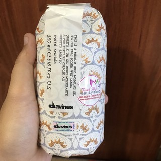 Gel dưỡng ẩm giữ nếp trung bình Davines Medium Modeling Hold Gel 250ml [ TN ]