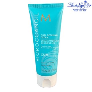 Kem định hình sóng xoăn Moroccanoil Curl Defining Cream 75ml ( New 2023 ) [ TN ]