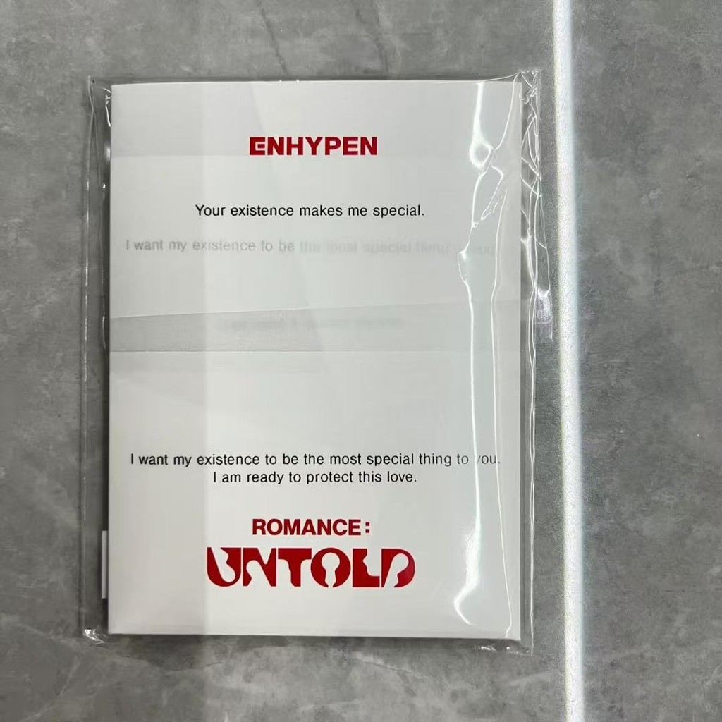 Enhypen ROMANCE: UNTOLD Full Album thứ 2 WEVERSE Ver (Mã QR đã hết hạn)