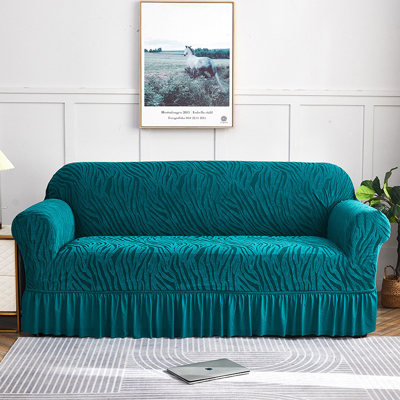 Bọc Ghế Sofa,1/2/3/4 Chỗ Ngồi,Vỏ Seersucker Vệ Đệm Ghế Sofa Vải Thun Mại Co Giãn Vỏ Bọc Chống Bụi Toàn Diện Dày