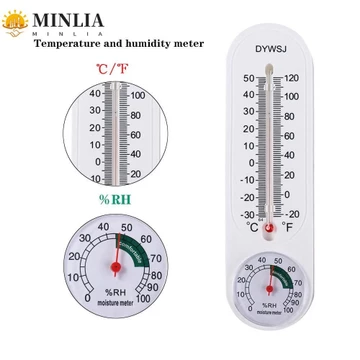 Minlia Nhiệt Kế Treo Điện Tử Trong Nhà Ngoài Trời Đo Độ Ẩm Nhiệt Kế Máy Đo Độ Ẩm Tường Kế Đo Độ Ẩm Đồng Hồ Đo Nhiệt Độ Độ Độ Ẩm